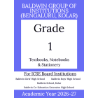 BIC AY 26 Std 1 Textbooks  Notebooks and Stationery
