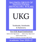 BIC AY 26 UKG Textbooks  Notebooks and Stationery